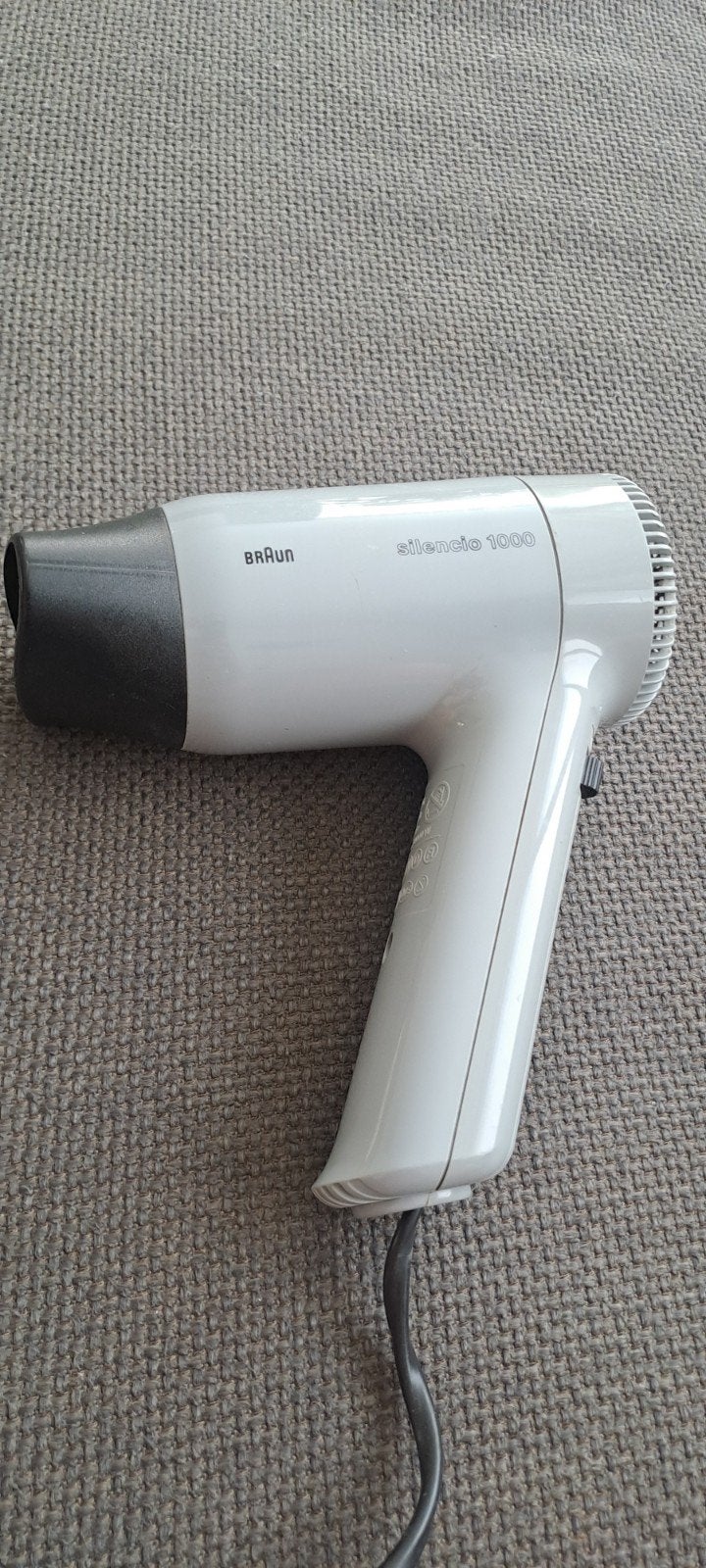 Braun Silencio 1000 Föhn, Ophalen of Verzenden, Zo goed als nieuw, Haarverzorging