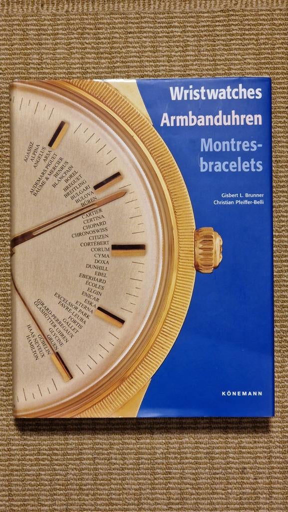 Wristwatches- Armbanduhren - Montres-bracelets, Ophalen of Verzenden, Zo goed als nieuw