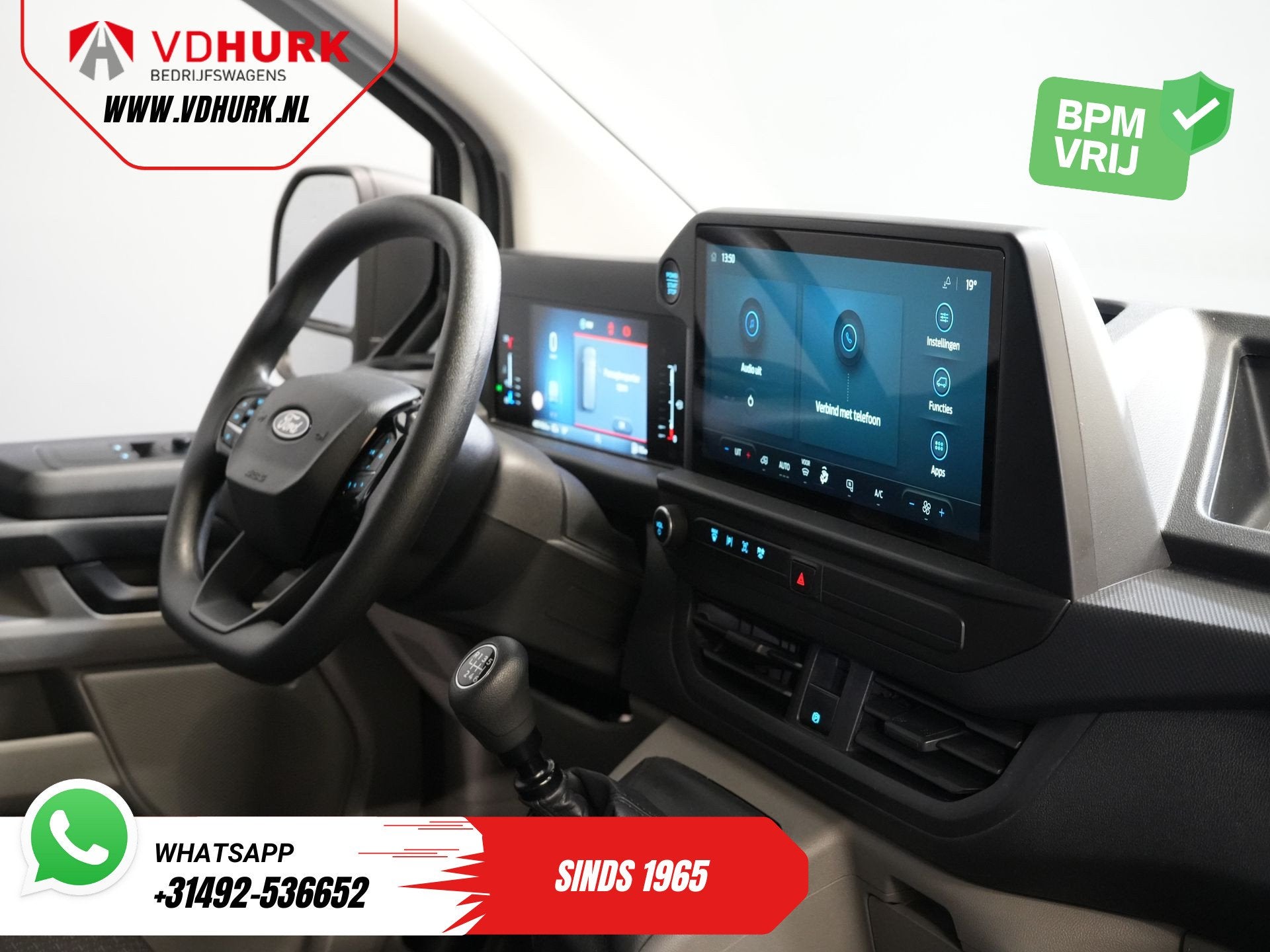 Ford Transit Custom 2.0 TDCI L2 Trend LED/ Carplay/ Camera/, Auto's, Voorwielaandrijving, Stof, Gebruikt, 1836 kg