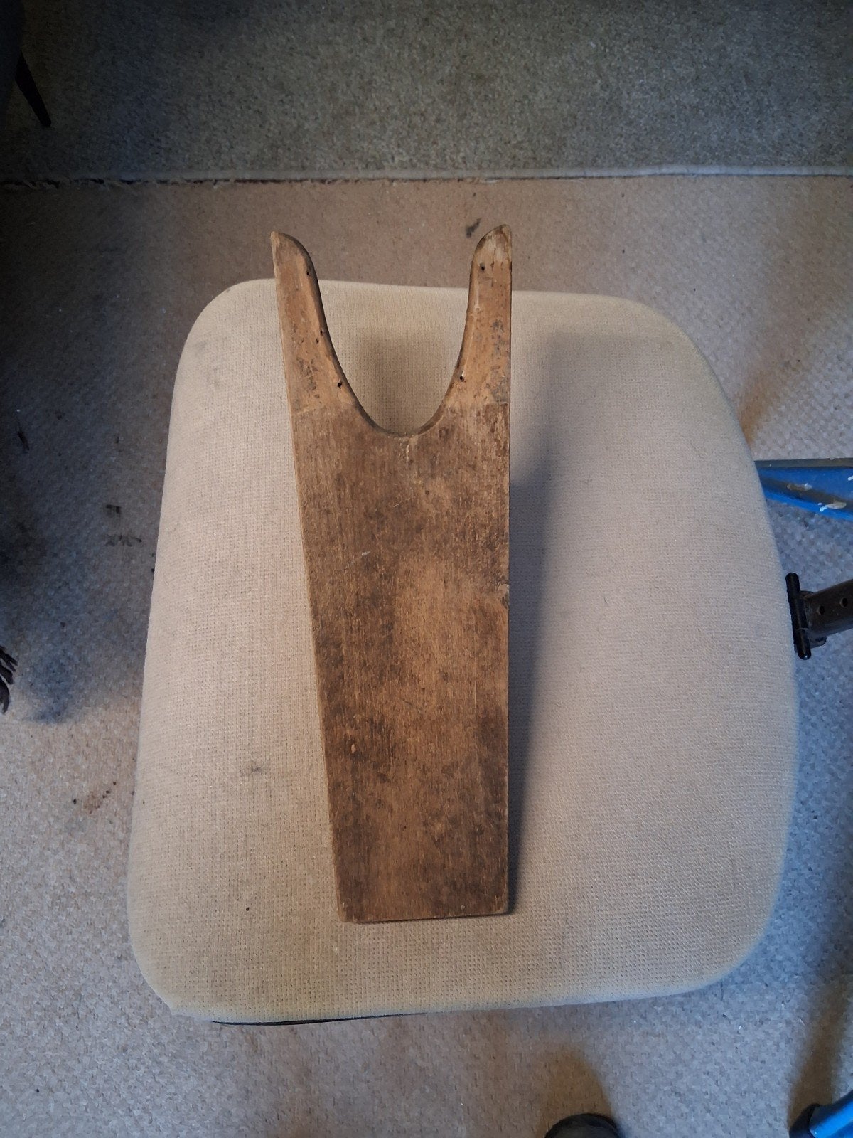 Vintage houten laarzenknecht, Antiek en Kunst, Ophalen