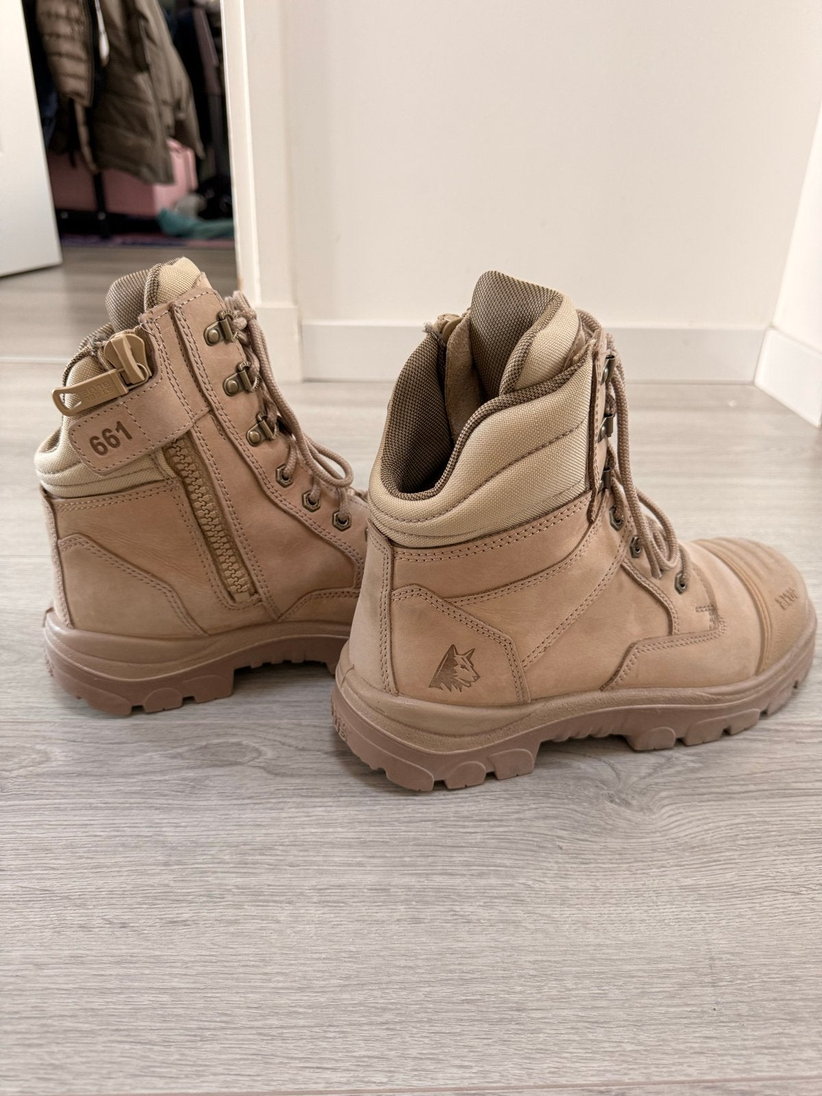 Steel Blue Southern cross Zip Beige Maat 43, Overige kleuren, Ophalen of Verzenden, Zo goed als nieuw, Werkschoenen
