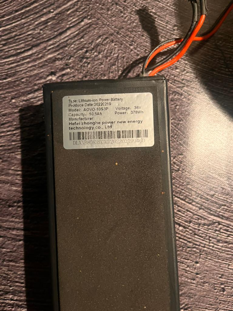 Elektronische Step accu, Fietsen en Brommers, Steps, Ophalen, Gebruikt, Elektrische step (E-scooter)