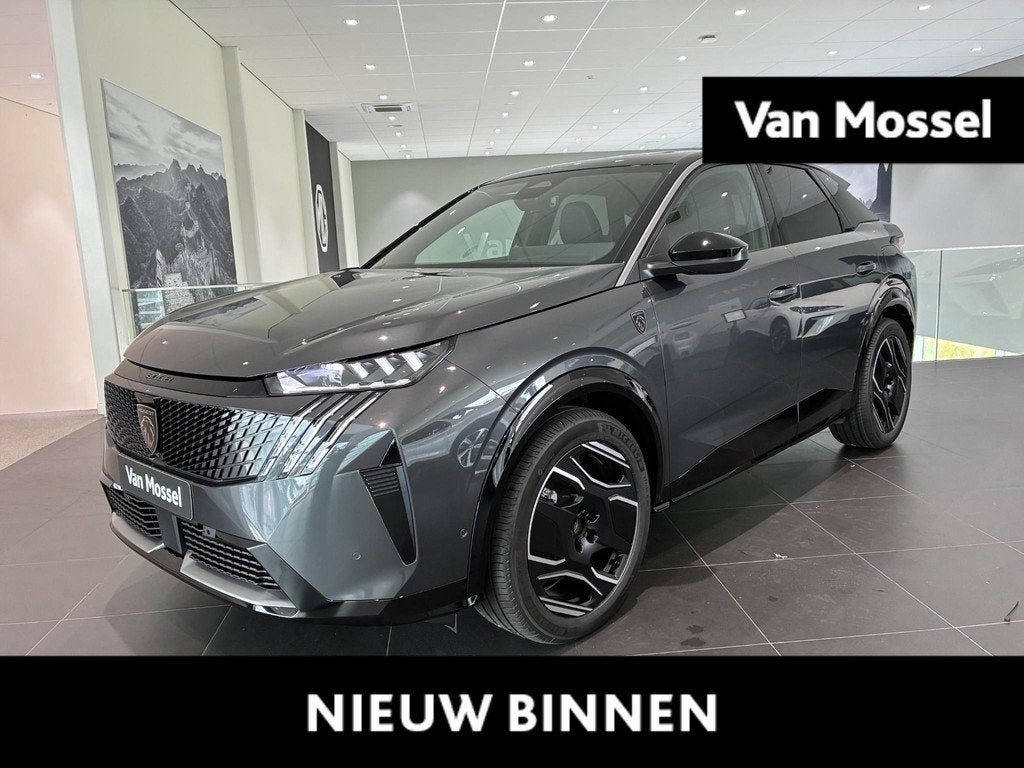 Peugeot e-3008 GT Exclusive 210 73 kWh Volledig leder interi, Auto's, Peugeot, Bedrijf, Te koop, 360° camera, ABS, Achteruitrijcamera
