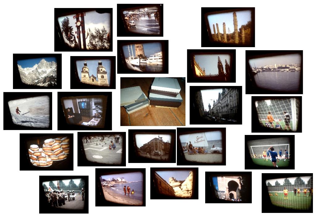8mm film amateur 1975 spanje italie praag rimini 10 spoel -, Ophalen of Verzenden, 8mm film