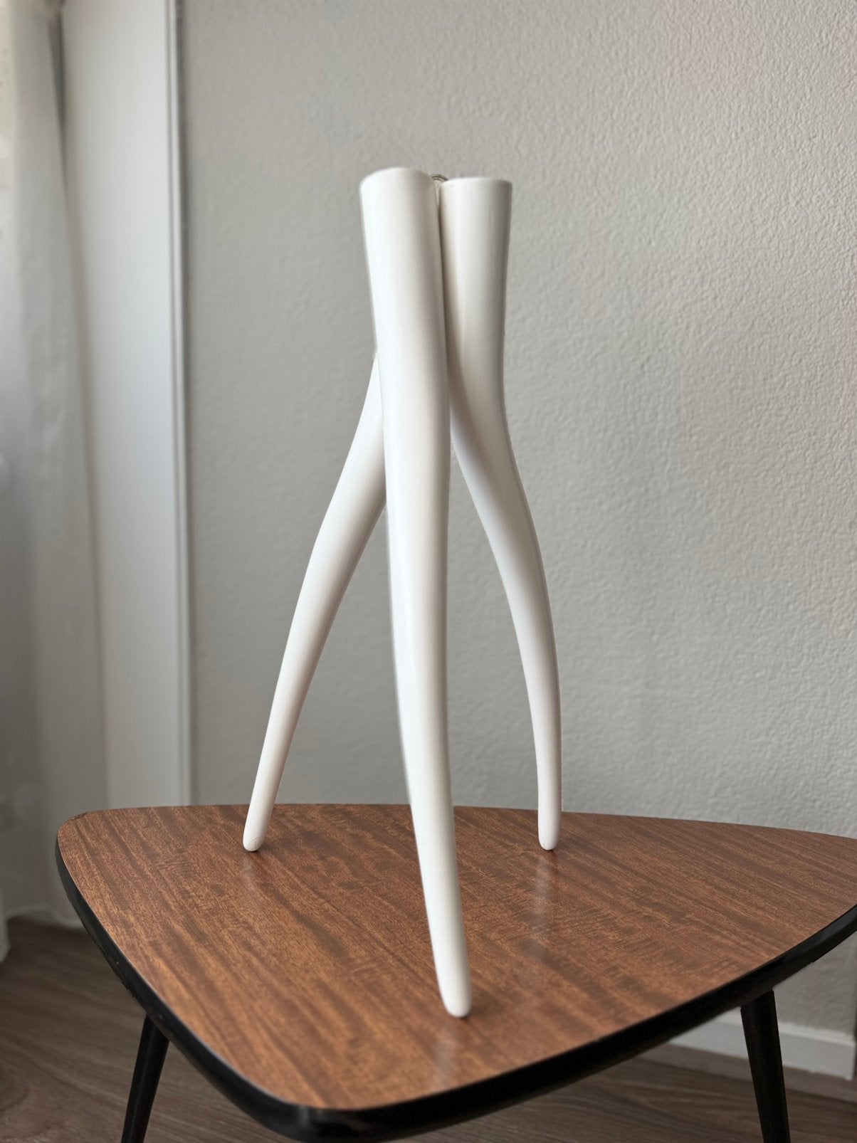 Studio Parade voor Spectrum – Keramische Design Vaas – 44 cm, Ophalen of Verzenden, Zo goed als nieuw, Wit