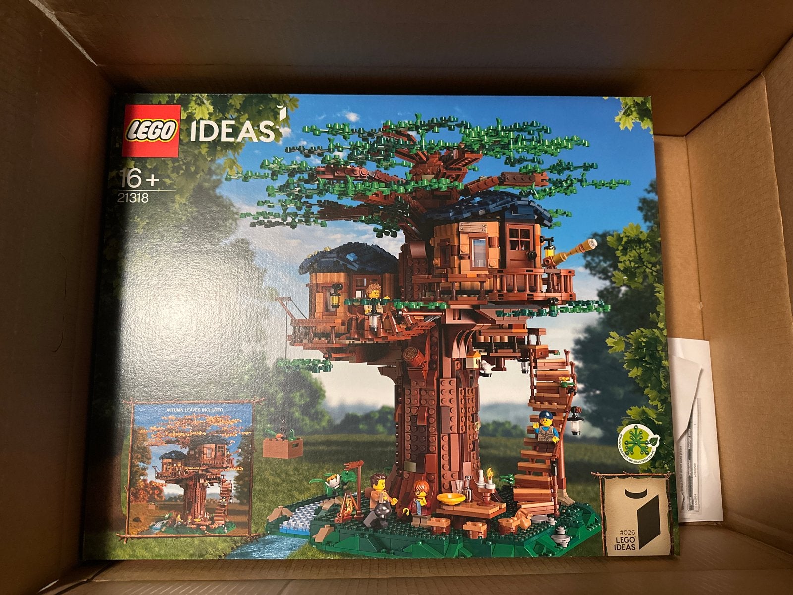Nieuw Lego Ideas 21318 Boomhut - Ongeopend/Sealed, Kinderen en Baby's, Speelgoed | Duplo en Lego, Lego, Nieuw, Ophalen of Verzenden