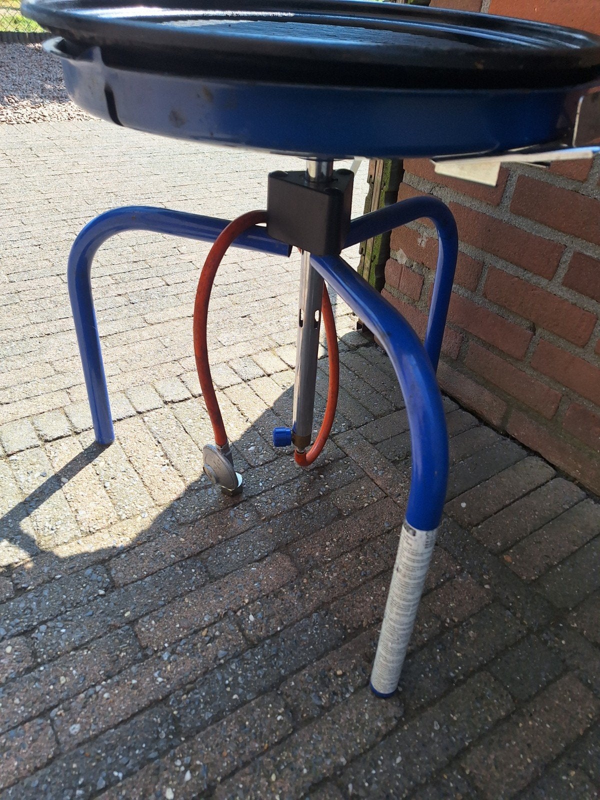 skottelbraai, Ophalen, Zo goed als nieuw