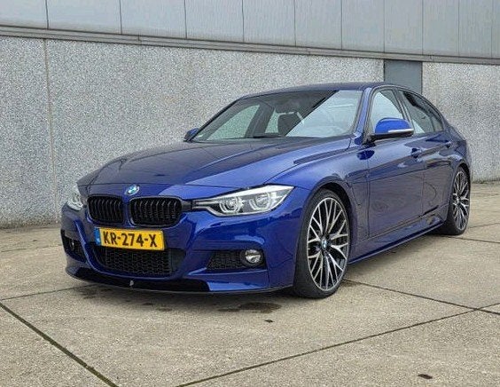 BMW 330e Iperformance 252pk Aut 2016 Blauw, Auto's, 1998 cc, Achterwielaandrijving, Zwart, Blauw