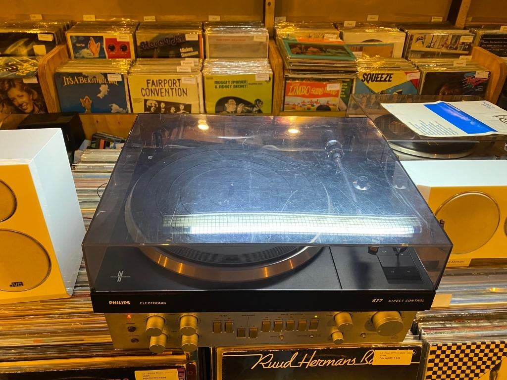 Philips 677 Platenspeler, Audio, Tv en Foto, Platenspelers, Philips, -, -, Ophalen of Verzenden