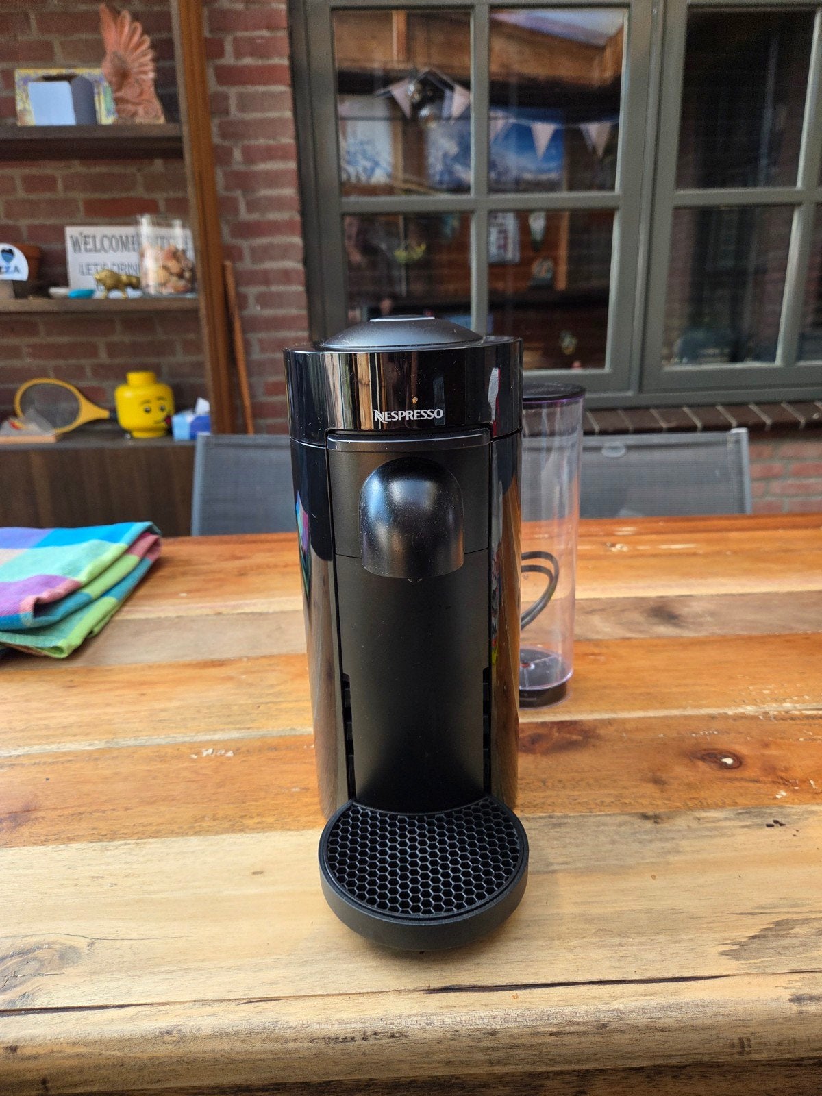 Nespresso Vertuo Pop Koffiemachine - Zwart, Ophalen, Gebruikt, Koffiemachine, 1 kopje
