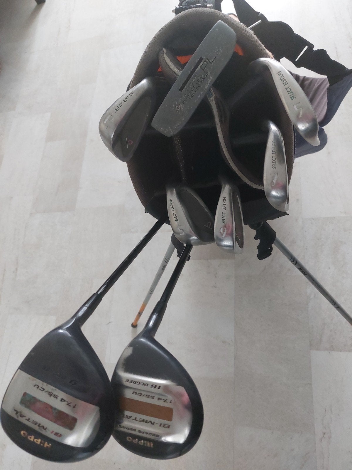 golfset ijzers rechtshandig, Ophalen of Verzenden, Gebruikt, Set, Overige merken
