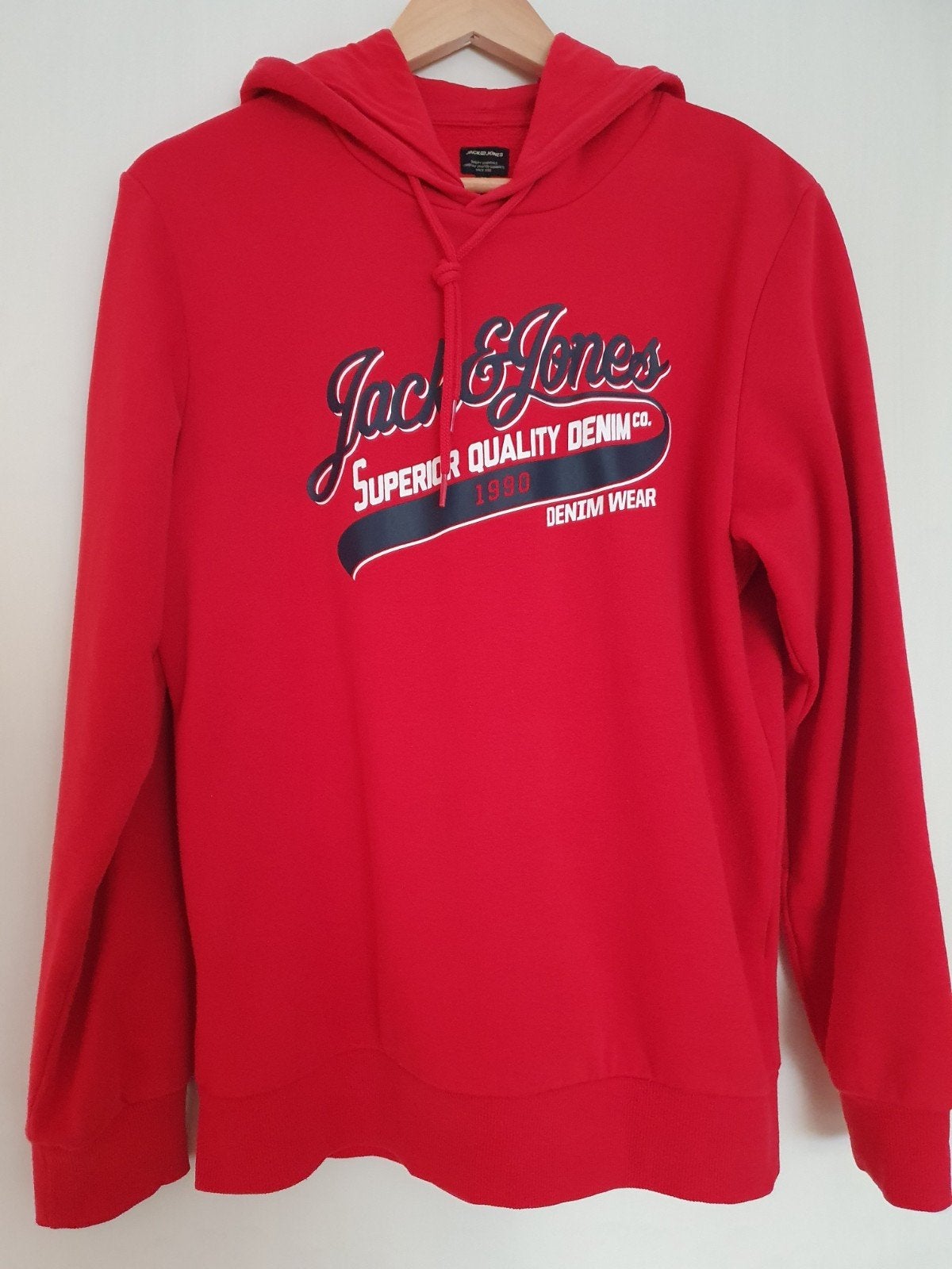 Hoodie van Jack & Jones M, Zo goed als nieuw, Verzenden, Maat 48/50 (M), Rood