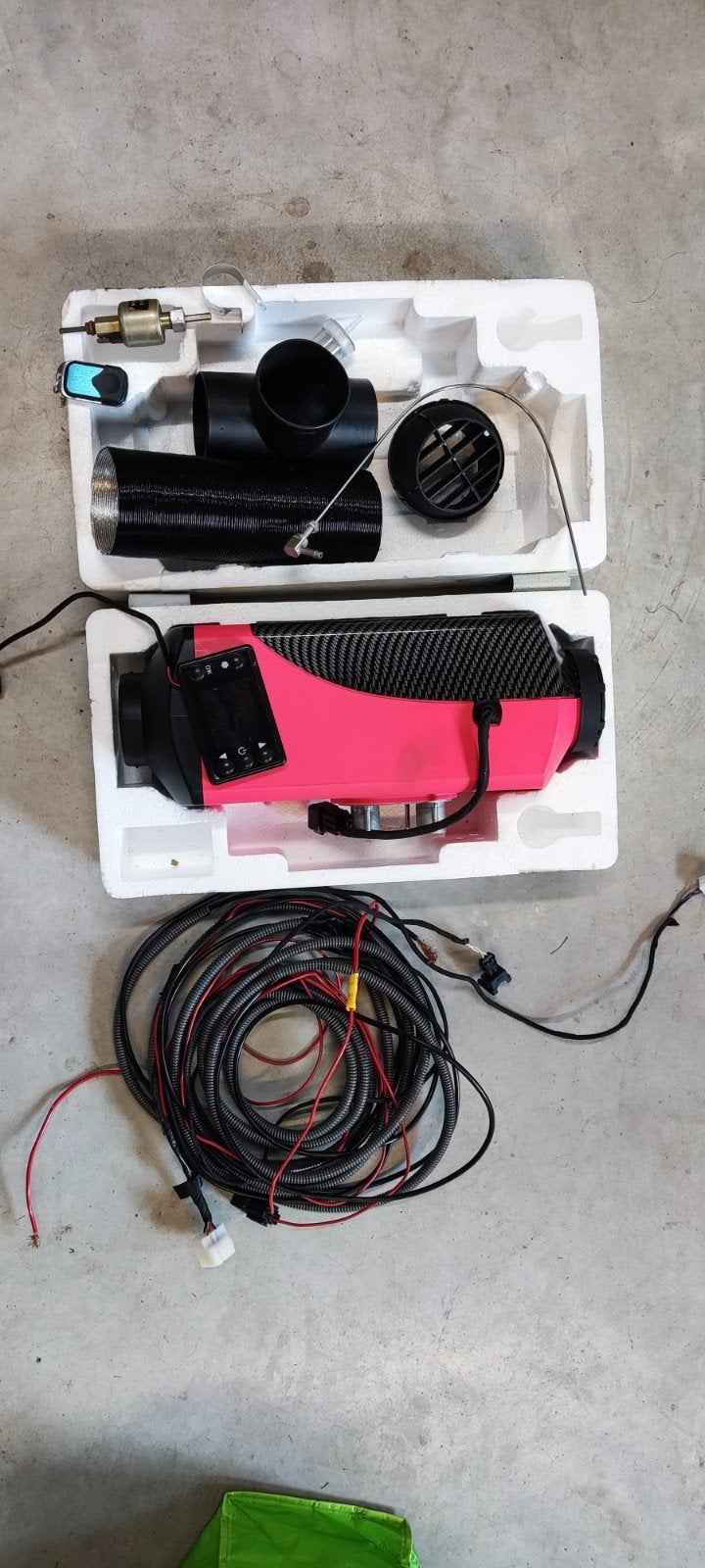 Standkachel/Diesel heater 12V 1-8KW - Onvolledig, Ophalen of Verzenden, Gebruikt