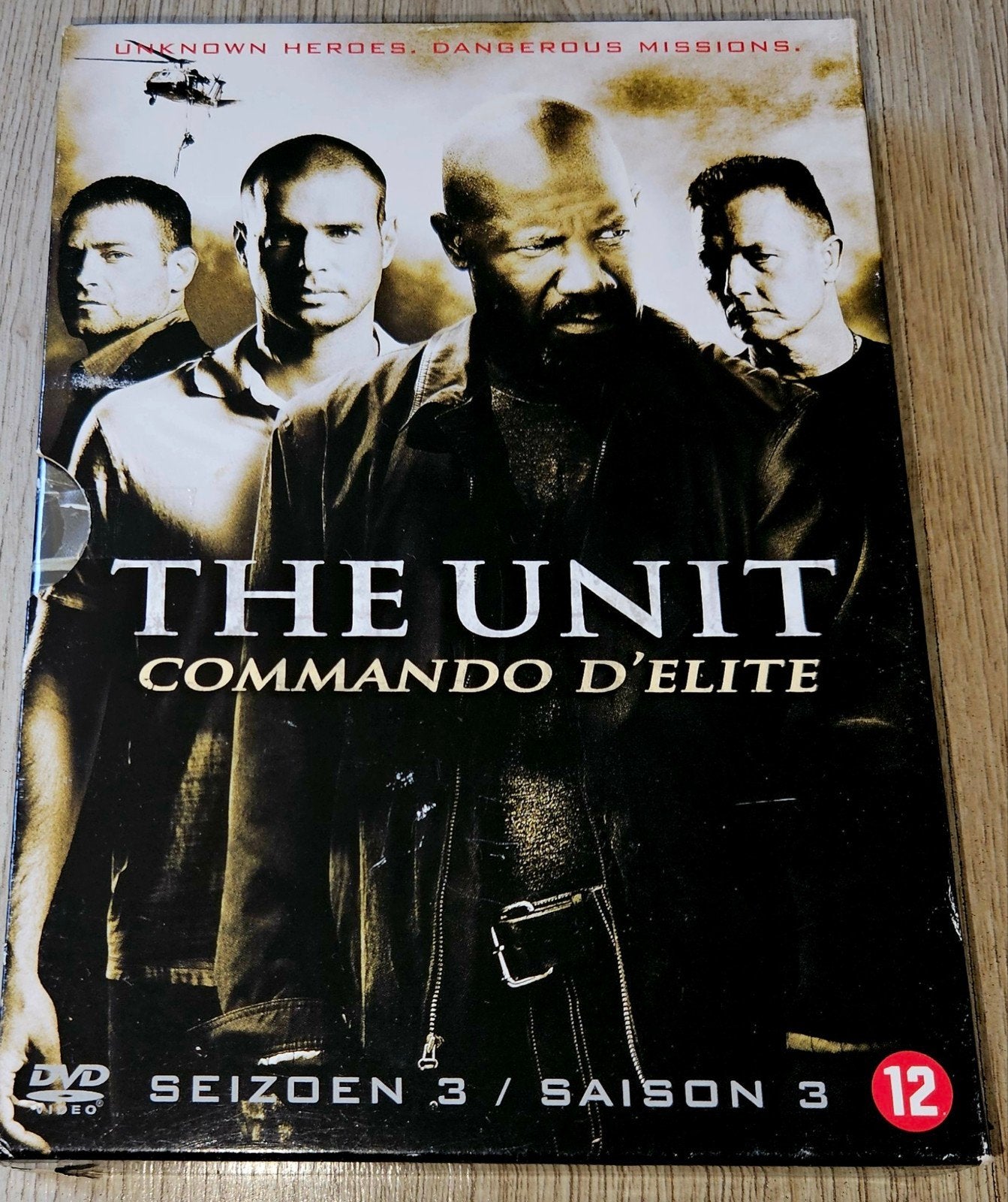 The Unit - Commando d'Elite - Seizoen 3 - (3DVD), Actiethriller, Ophalen of Verzenden, Frans, Vanaf 12 jaar