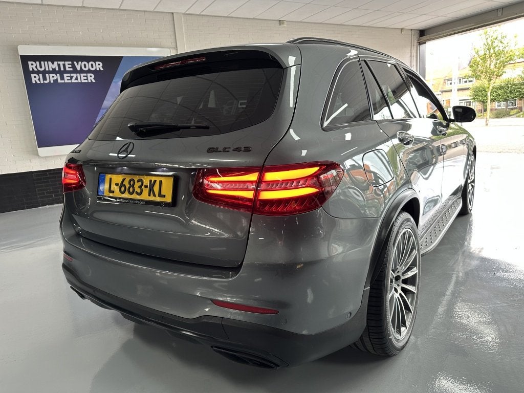 Mercedes-Benz GLC AMG 43 4MATIC GLC43 PANO HUD 360, Automaat, Gebruikt, 2996 cc, Vierwielaandrijving