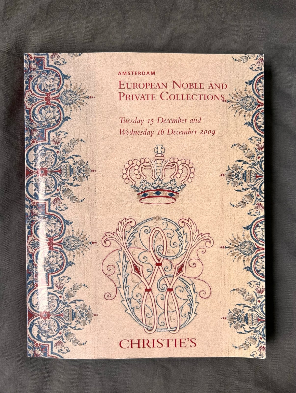 Christie's Veilingcatalogus European Noble & Private Collect, Boeken, Ophalen of Verzenden, Gelezen, Catalogus
