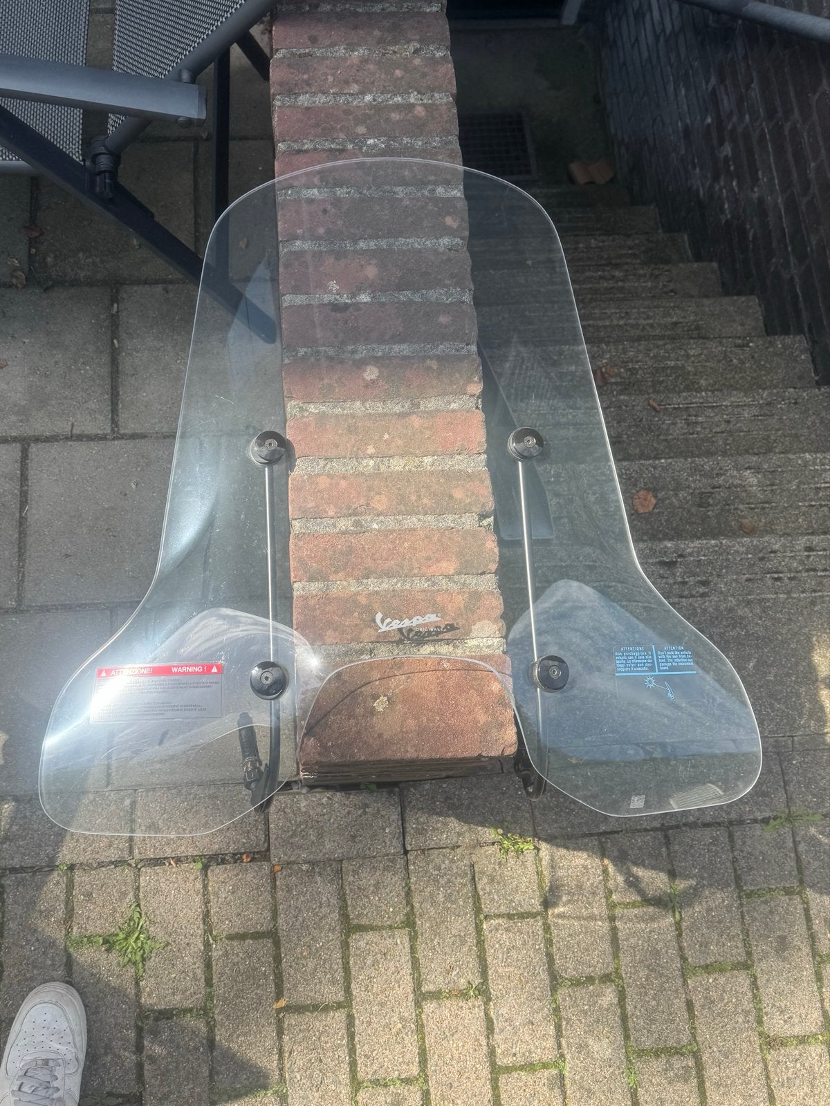 Vespa windscherm, Ophalen, Zo goed als nieuw, Overige typen, Vespa