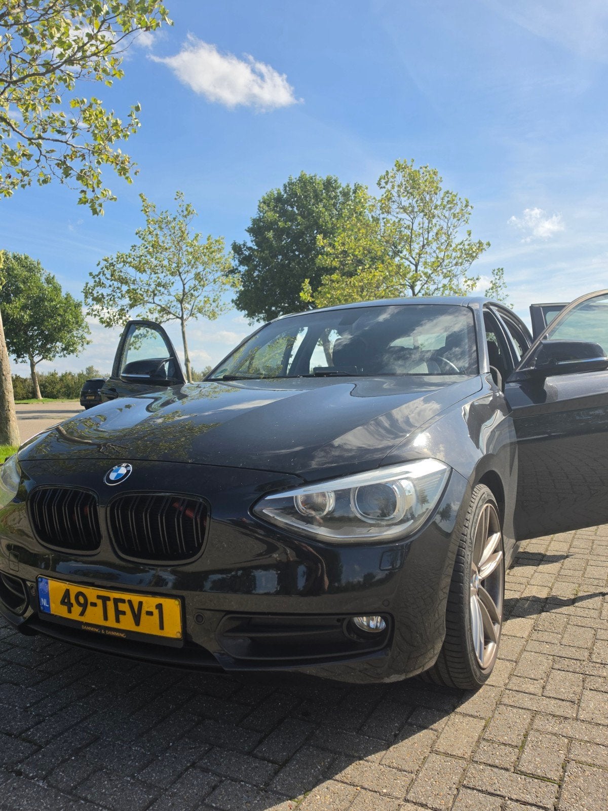 BMW 1-Serie 116I 100KW 5DR 2012 Zwart, 136 pk, Zwart, 4 cilinders, Zwart
