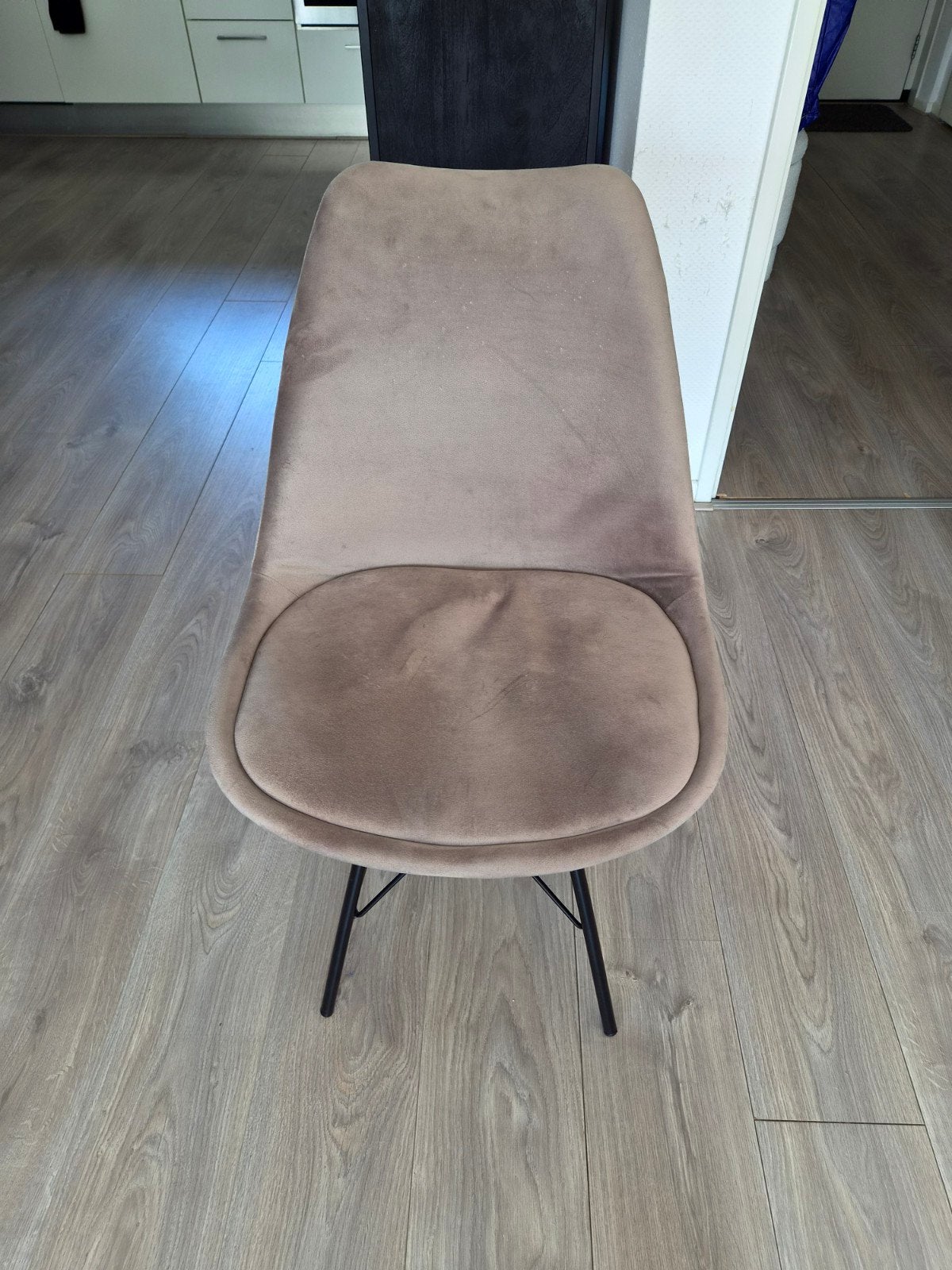 6 eetkamerstoelen zo goed als nieuw, Ophalen