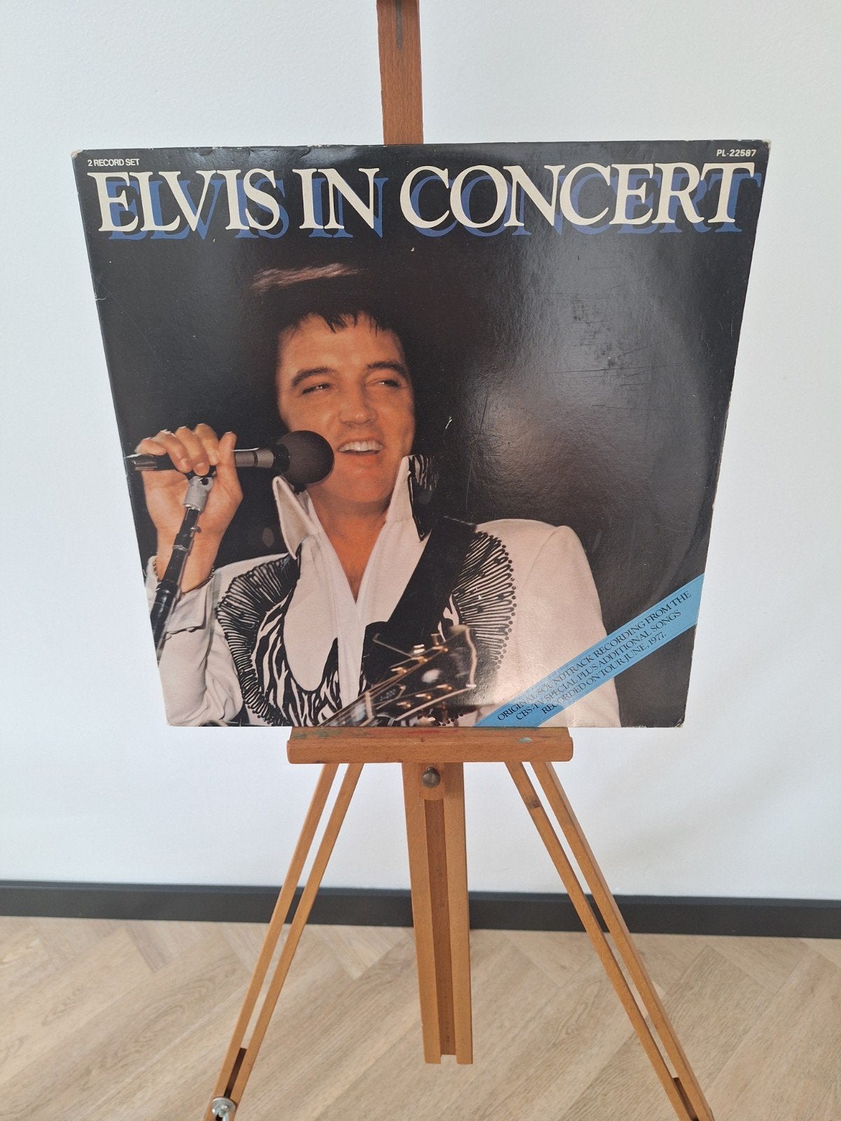 Elvis In Concert Dubbel-LP - Zo goed als nieuw, Ophalen of Verzenden, Zo goed als nieuw, 12 inch, Dubbel-LP