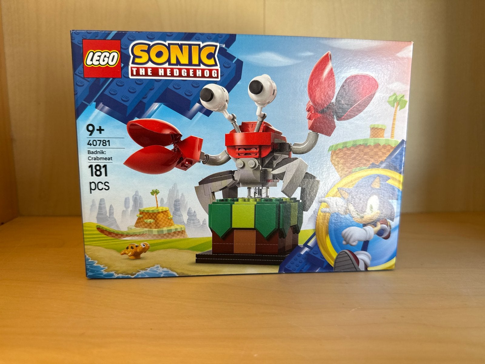 LEGO Sonic the Hedgehog 40781 Badnik Crabmeat Nieuw, Overige thema's, Lego, Nieuw, Ophalen of Verzenden