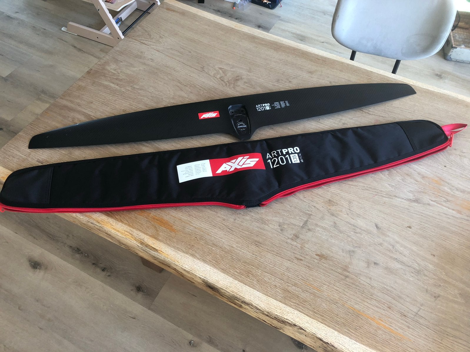 Axis ART pro 1201 foil, Watersport en Boten, Wingsurfen, Ophalen of Verzenden, Gebruikt