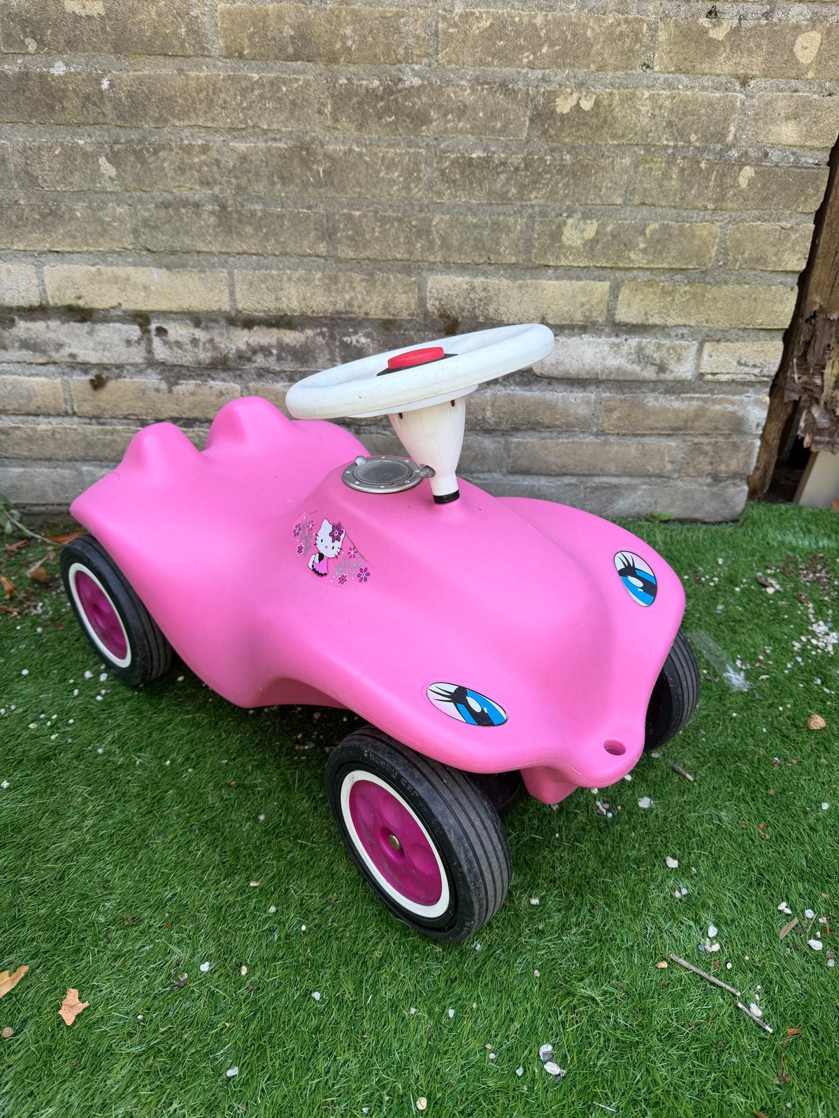 Roze Loopauto voor Kinderen, Ophalen of Verzenden, Gebruikt, Loopvoertuig