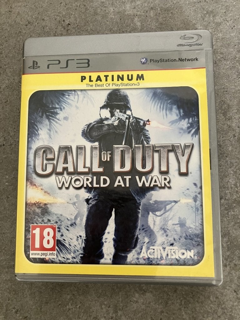 Call of Duty World at War - PS3 Platinum, Vanaf 18 jaar, Shooter, Ophalen of Verzenden, Zo goed als nieuw