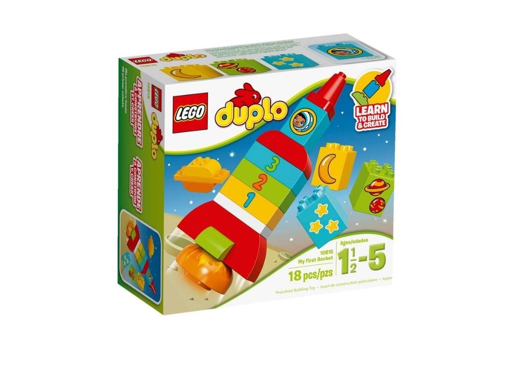 Duplo eerste raket 10815, Ophalen, Gebruikt, Compleet, Duplo