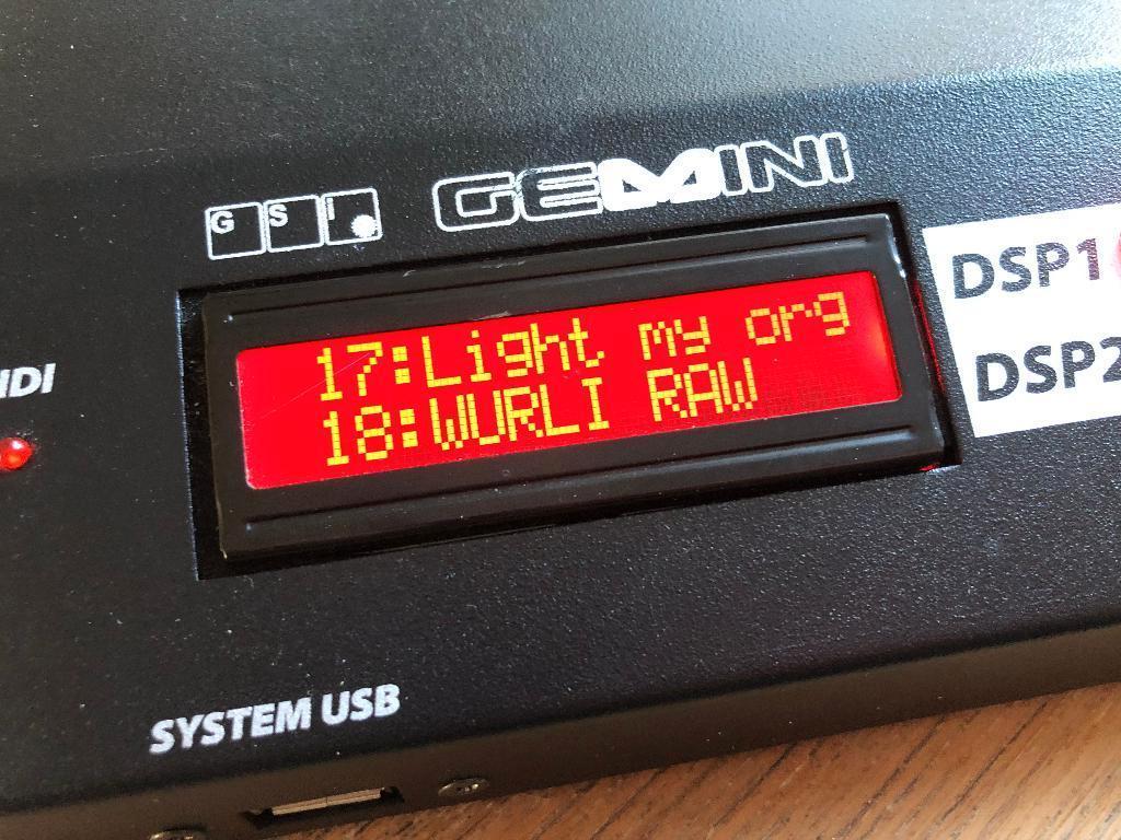 GSI GEMINI MODULE (CRUMAR), Ophalen of Verzenden, Zo goed als nieuw, Overige merken