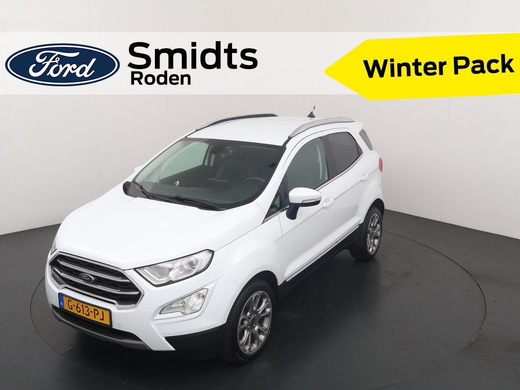 Ford EcoSport EcoBoost 125PK Titanium | Winter Pack | 17-inc, Auto's, Ford, 125 pk, Gebruikt, Euro 6, Ecosport