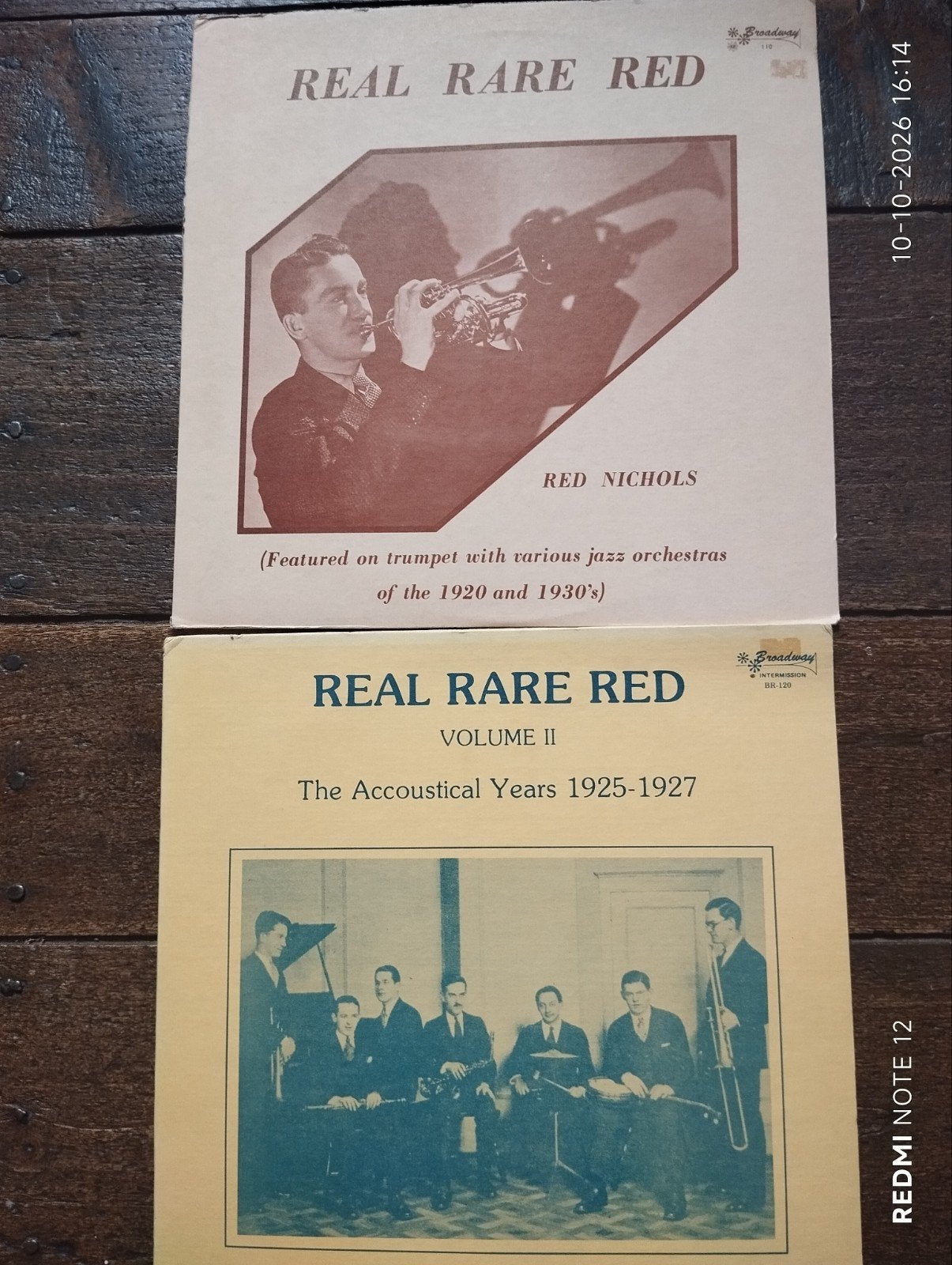 Real rare red. 2LP'S. 1927 jazz!, Ophalen of Verzenden, Jazz