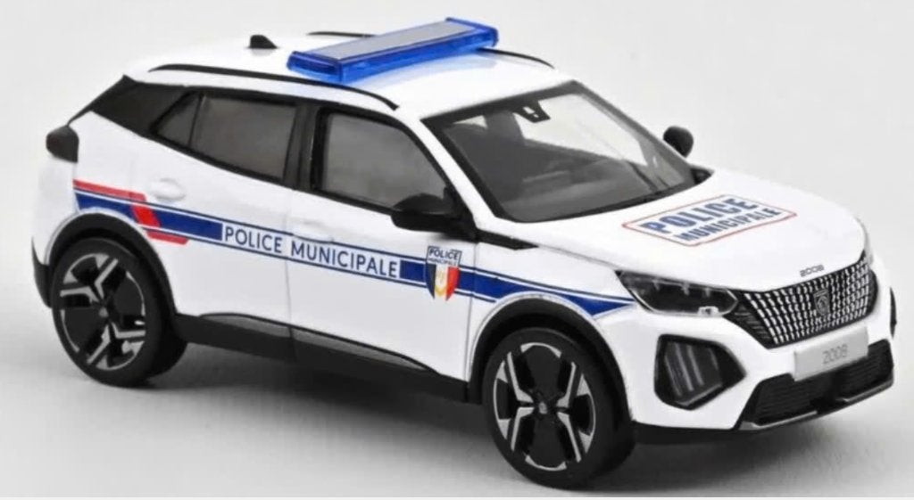 Peugeot 2008 2024 Police Municipale 1/43 NOREV ref: 472875, Verzenden, Nieuw, Auto, Norev