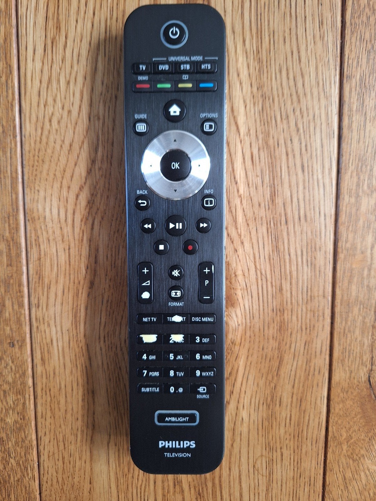Originele Philips Ambilight Ab (RC4495/01) – universeel 2009, Ophalen of Verzenden, Gebruikt, Origineel, Mediaspeler