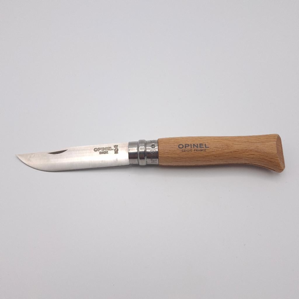 Opinel No. 08 Inox zakmes, Ophalen of Verzenden, Zo goed als nieuw