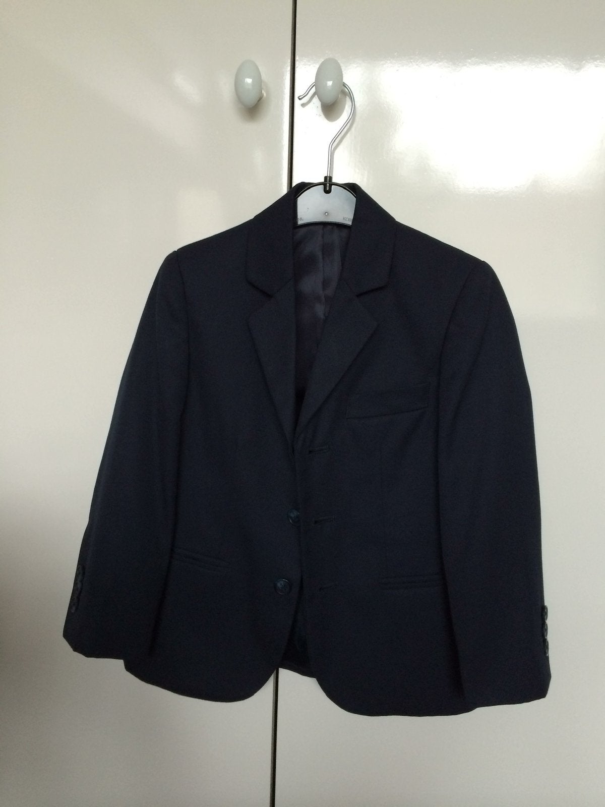 ZGAN: Donkerblauw colbert / blazer maat 4 jaar / 104, Ophalen of Verzenden, Zo goed als nieuw, Jongen, Jas