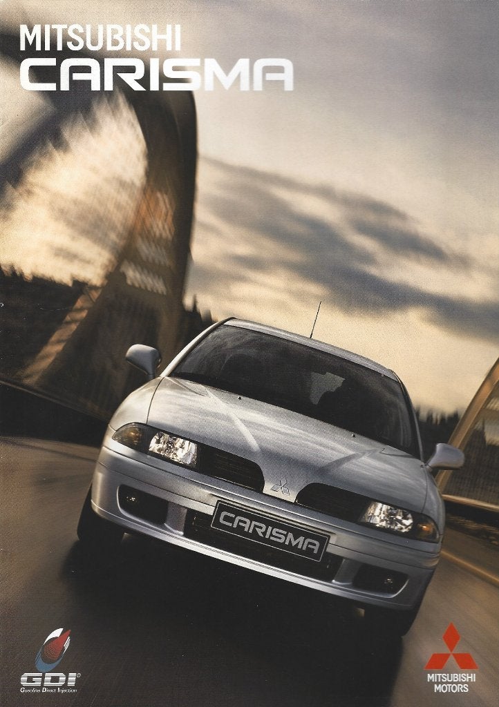 Brochure Mitsubishi Carisma 2001, Ophalen of Verzenden, Zo goed als nieuw, Mitsubishi