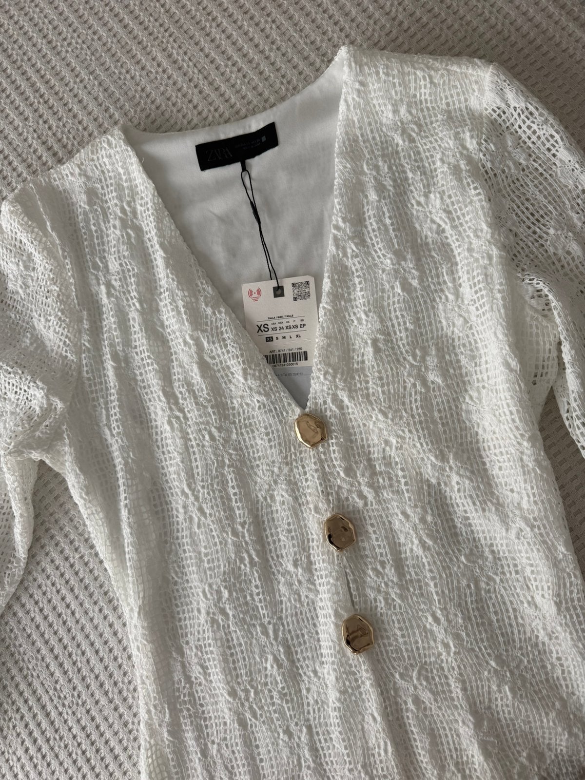 Jurk Zara size XS NEW, Kleding | Dames, Ophalen of Verzenden, Zo goed als nieuw, Maat 34 (XS) of kleiner, Boven de knie