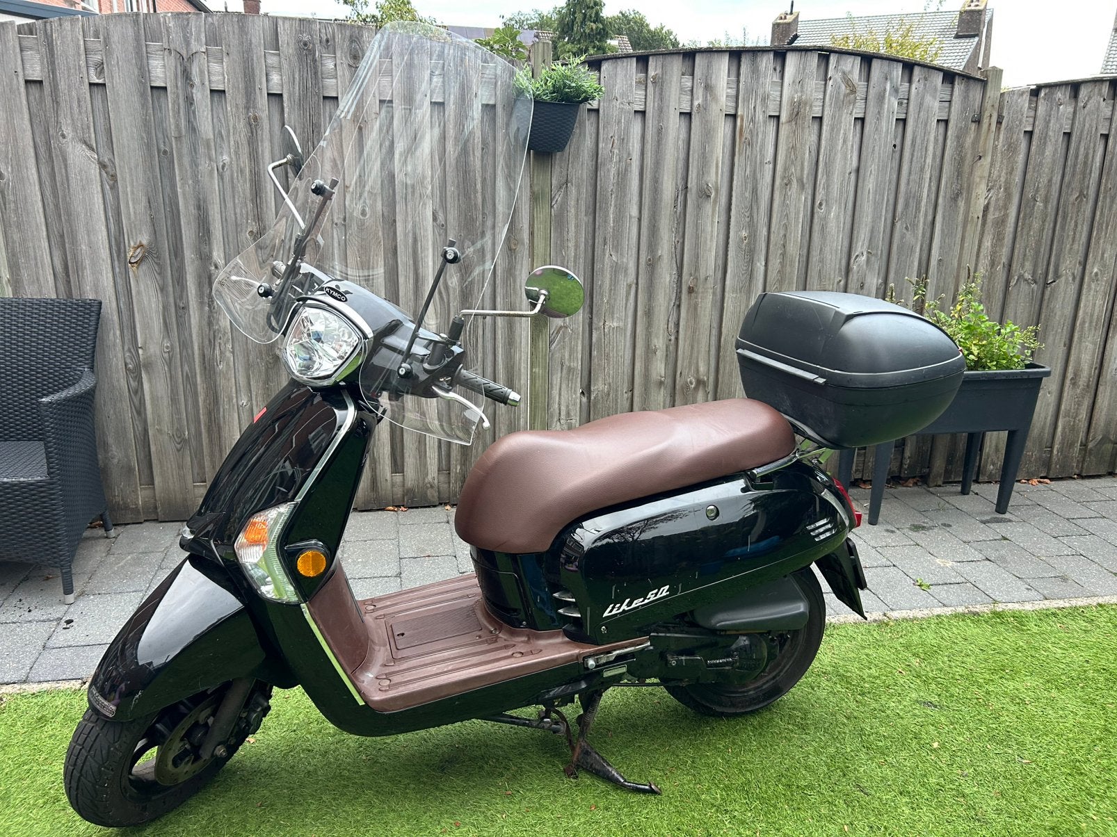 Kymco Like 50 snor scooter, Ophalen, Zo goed als nieuw, Benzine, Like