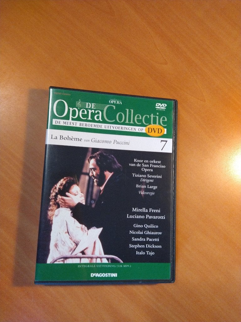 DVD La Boheme van Giacomo Puccini, Alle leeftijden, Ophalen of Verzenden, Zo goed als nieuw