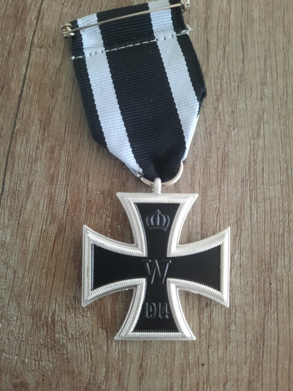 Ijzeren kruis wo1, Ophalen of Verzenden, Duitsland, Lintje, Medaille of Wings