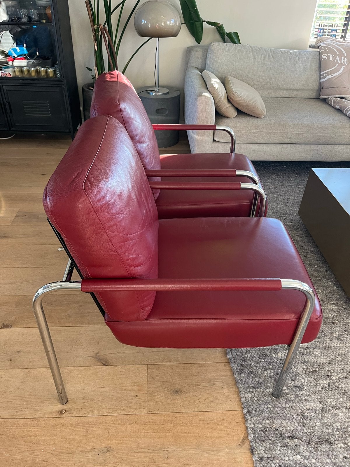 Prachtige fauteuils Susanna van Zanotta!, Ophalen, Gebruikt, Twee, Leer