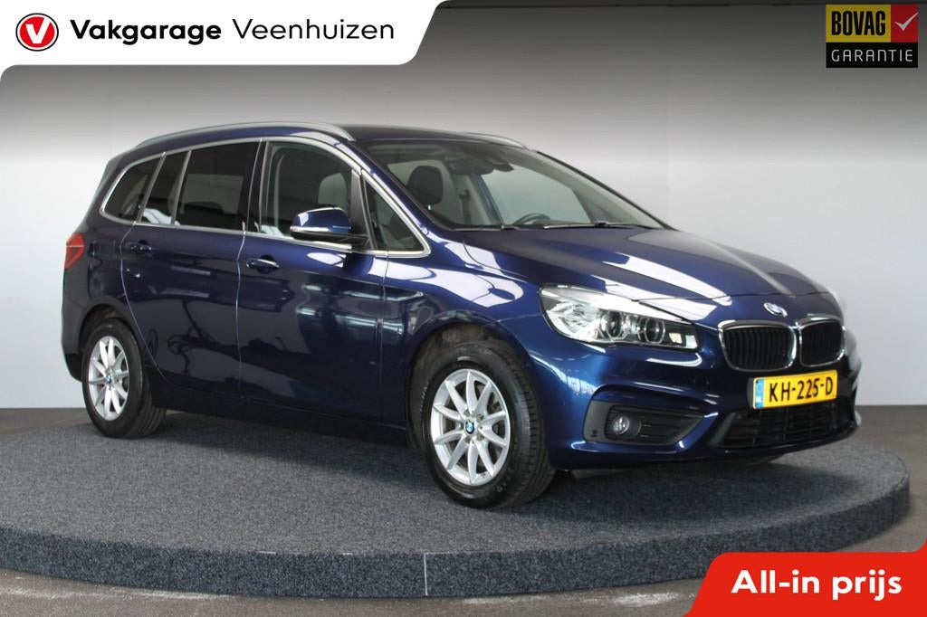 BMW 2-serie Gran Tourer 218i Centennial Executive|Rijklaar p, Auto's, BMW, Voorwielaandrijving, 12 maanden, Gebruikt, Blauw