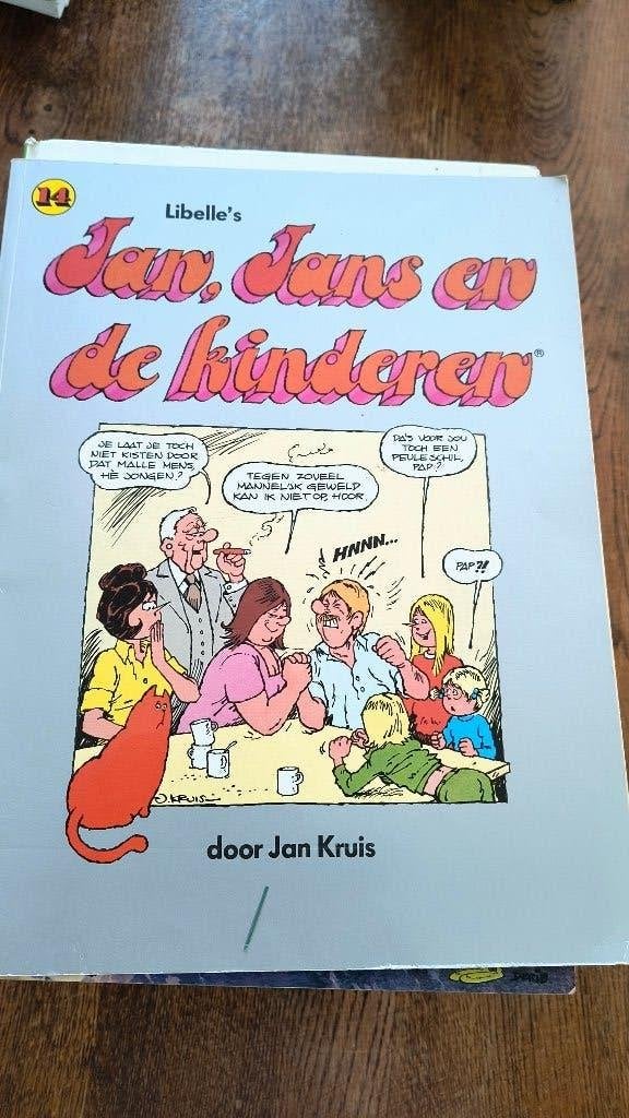 stripboeken jan jans, kuifje, astix, Meerdere stripboeken, Ophalen of Verzenden, Gelezen