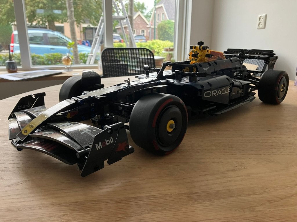 Red Bull Formule 1 raceauto bouwset, Kinderen en Baby's, Overige thema's, Lego, Inclusief instructies, Ophalen of Verzenden