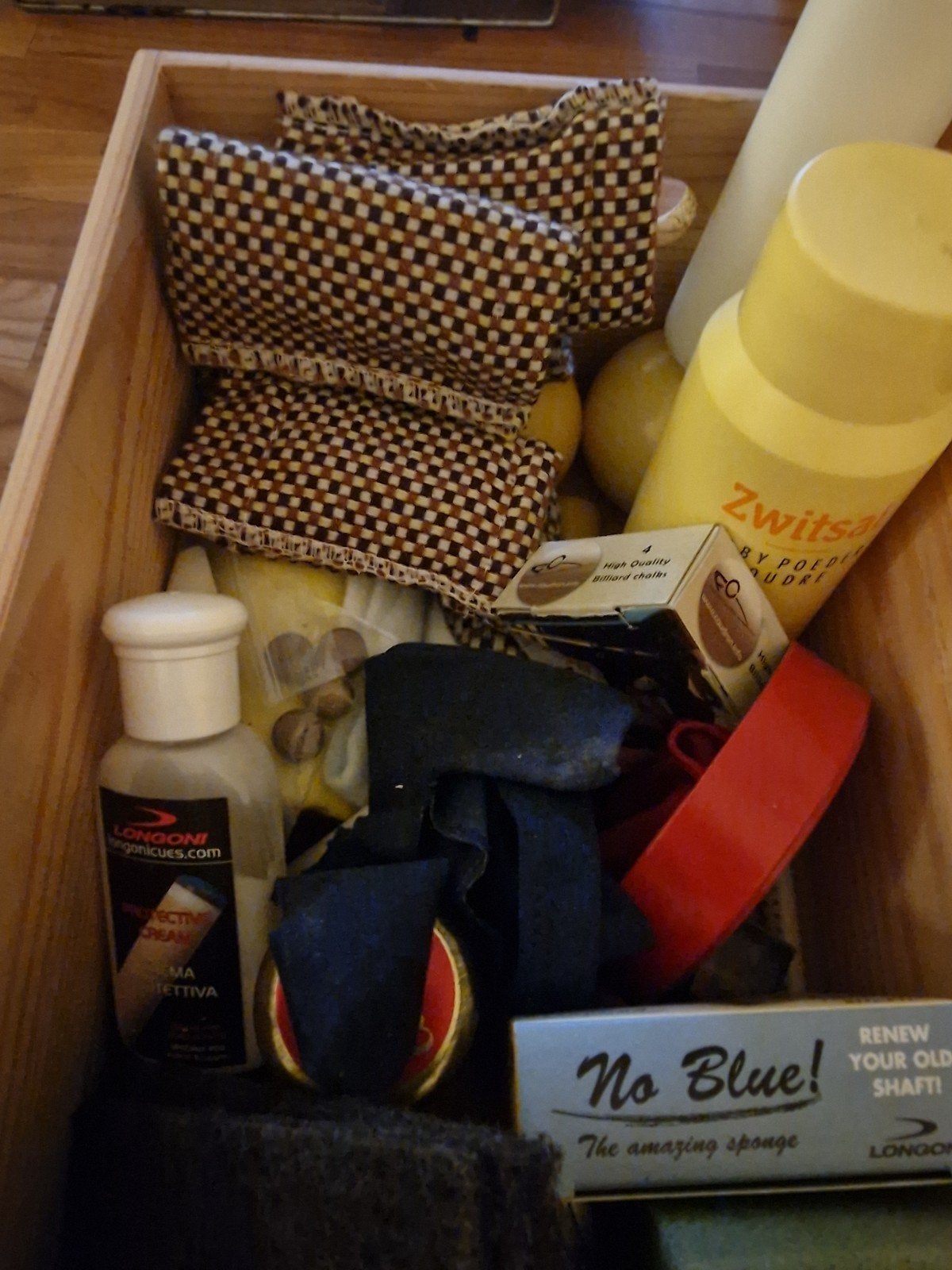 Biljart onderhoudsset en accessoires, Ophalen of Verzenden, Zo goed als nieuw, Overige typen