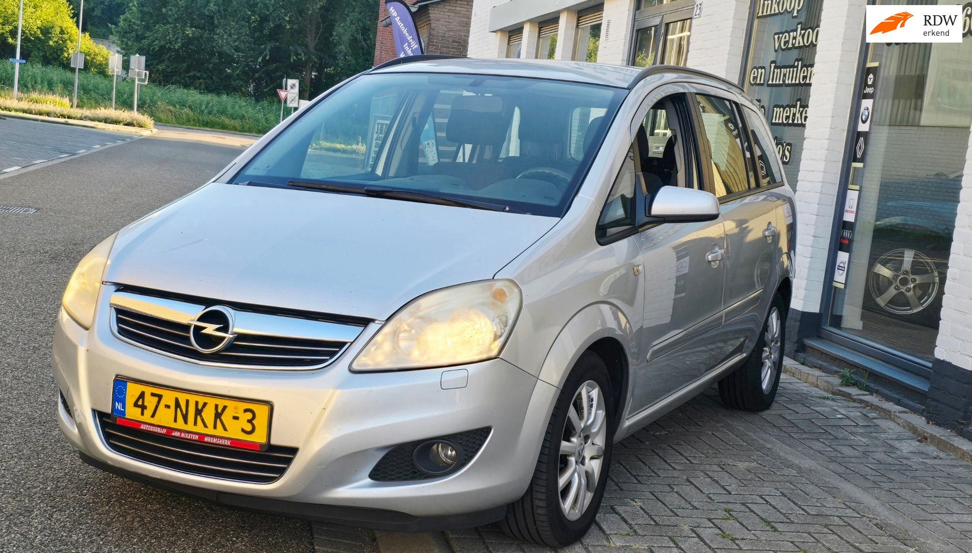 Opel Zafira 1.8 Business*1e eig*7 personen*aiirco ijs*nap*tr, Auto's, Voorwielaandrijving, Gebruikt, 4 cilinders, 14 km/l