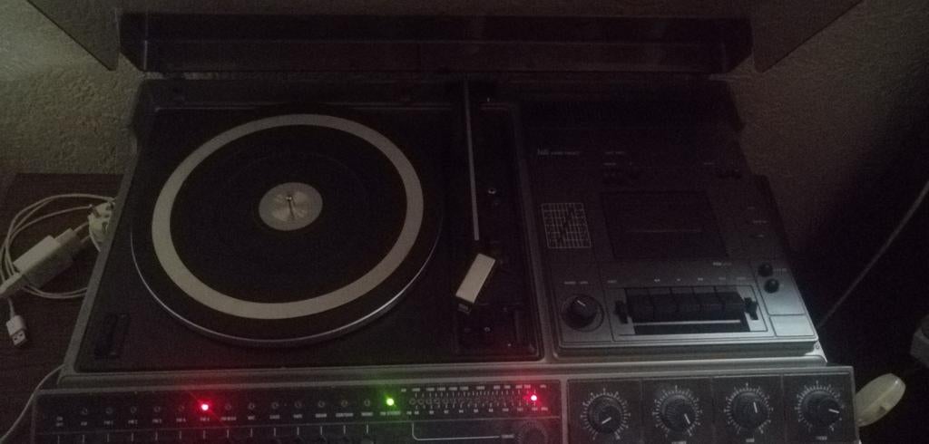 Platenspeler radio cassette jaren 70, Ophalen, Overige merken, Automatisch