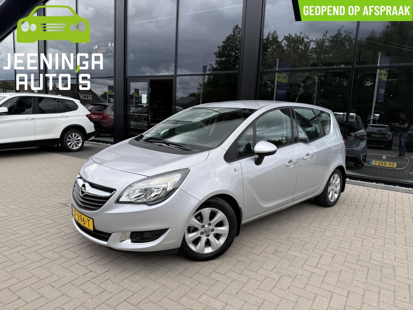 Opel Meriva 1.4 Turbo |Automaat|Airco|Trekhaak, Stof, Gebruikt, 4 cilinders, 14 km/l