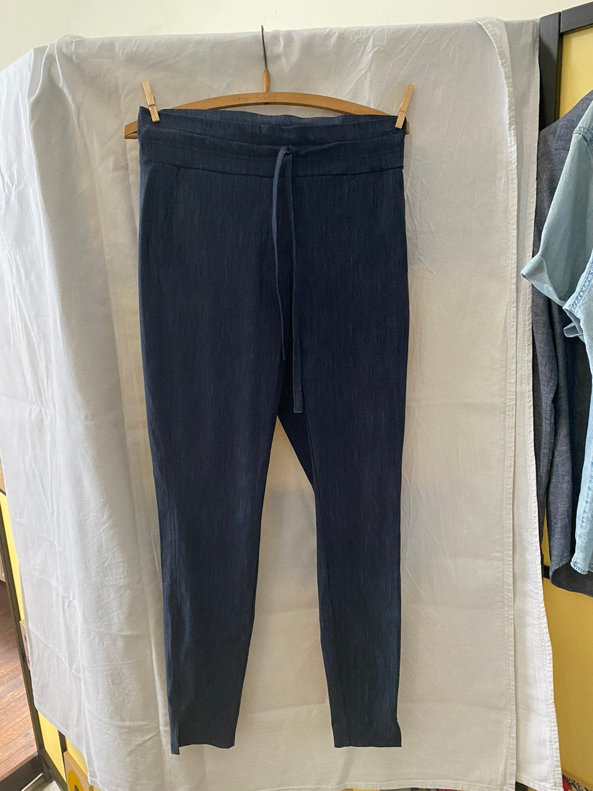 Studio Anneloes Jeans Denim  travelstof M, Ophalen of Verzenden, Zo goed als nieuw, Blauw, Lang